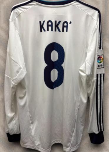 12/13 レアル・マドリード ホーム 長袖ユニフォーム 8番 カカ