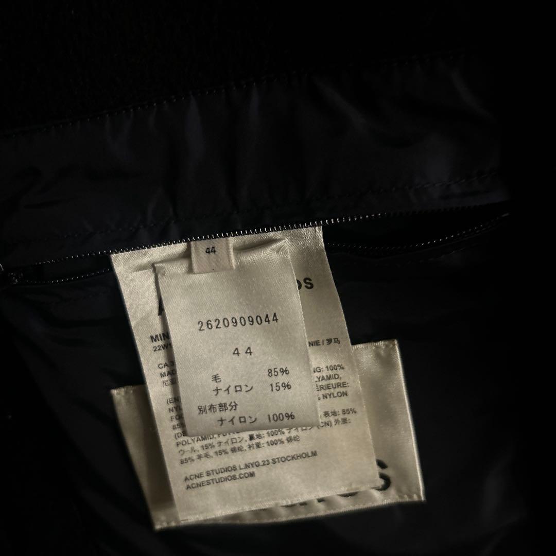 Acne Studios ブラック コート アウター サイズ44