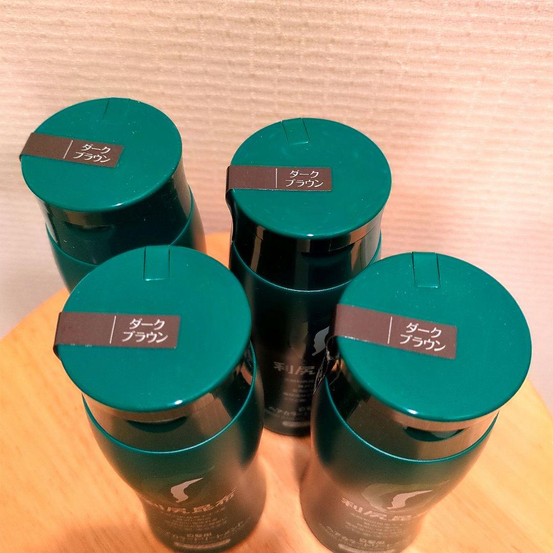 利尻昆布　ヘアカラーリトリートメント ダークブラウン 200g×4本セット