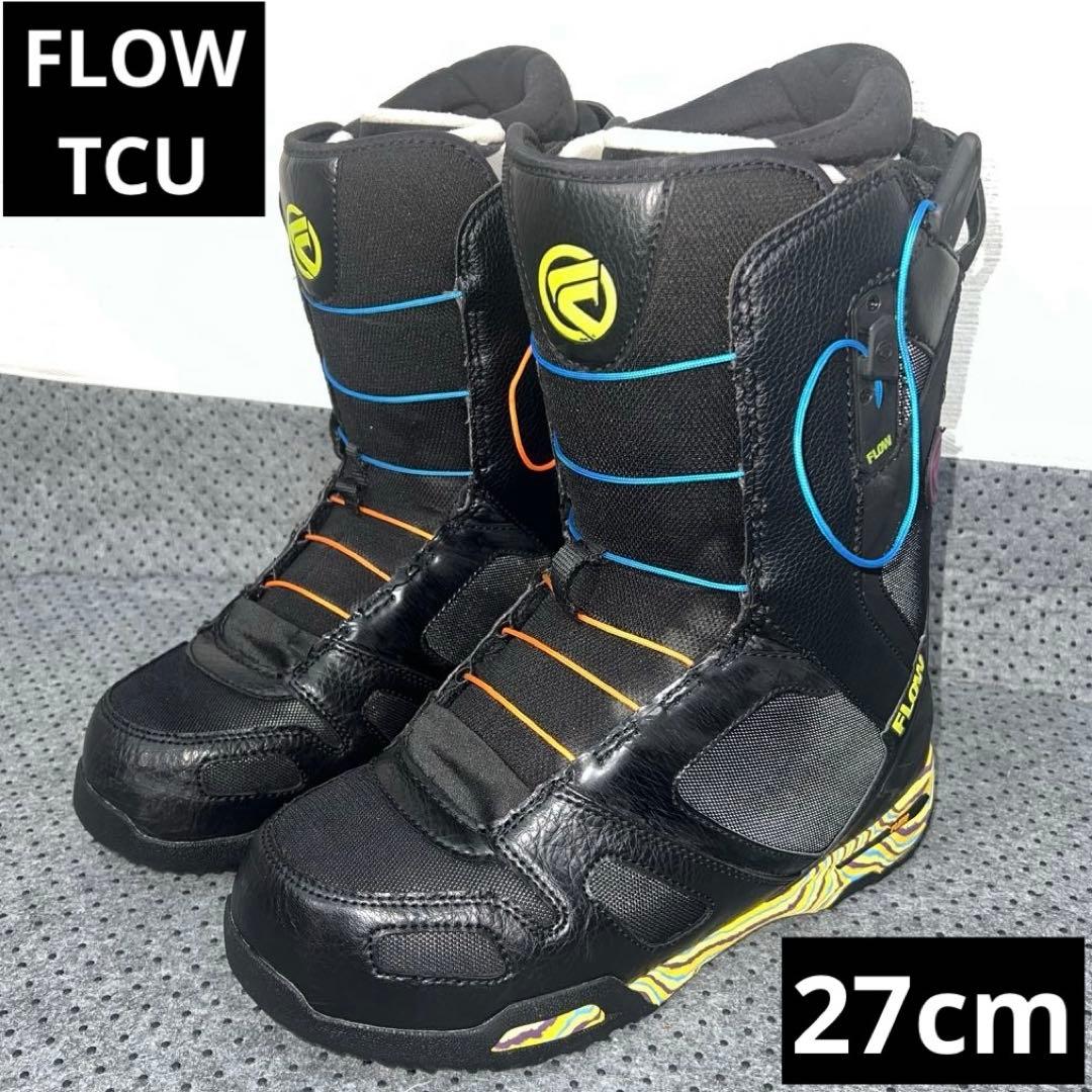 ５回使用 メンズ 27cm FLOW TCU スノーボードレースブーツ