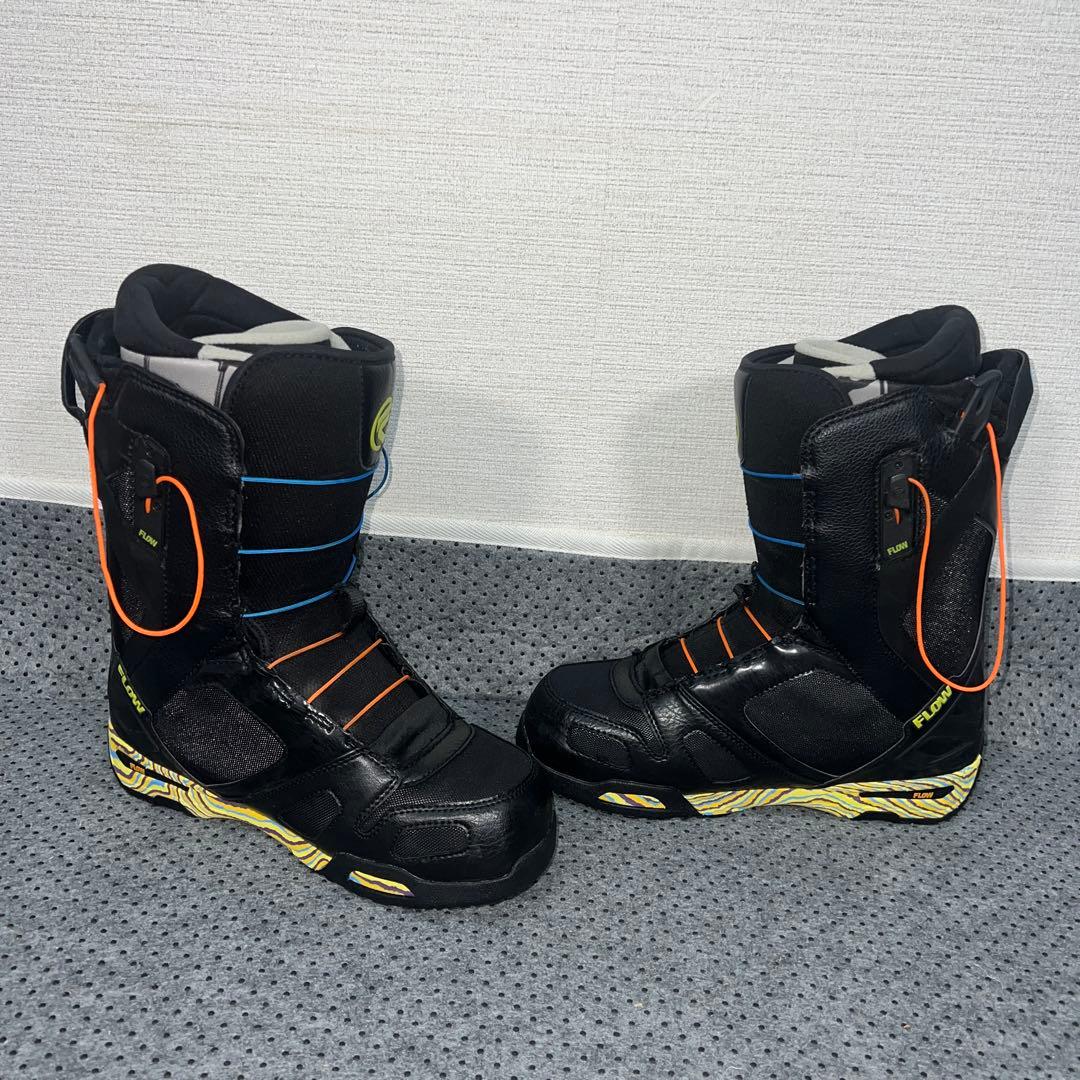 ５回使用 メンズ 27cm FLOW TCU スノーボードレースブーツ