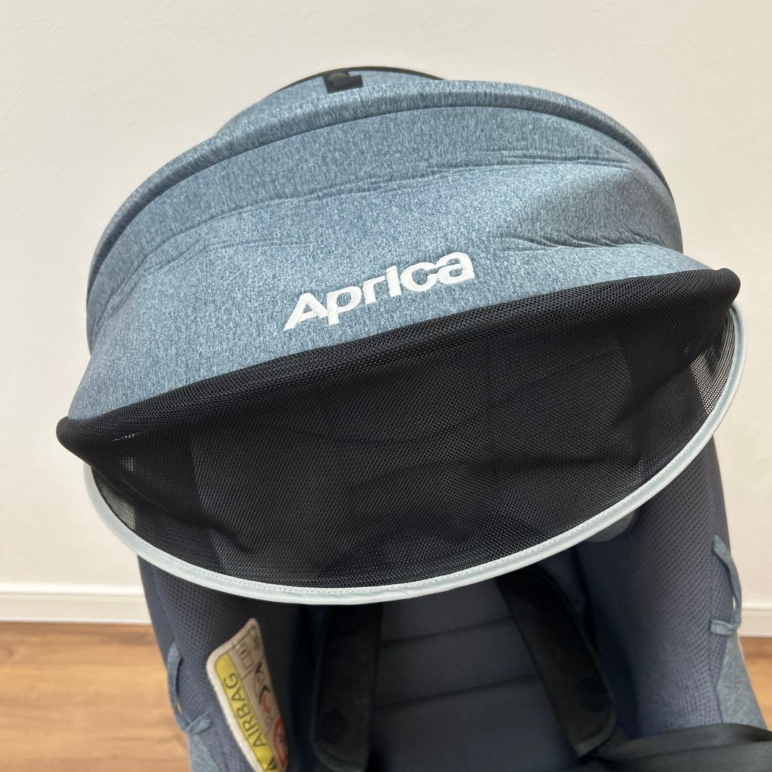 Aprica ISOFIX 車用チャイルドシート グレー