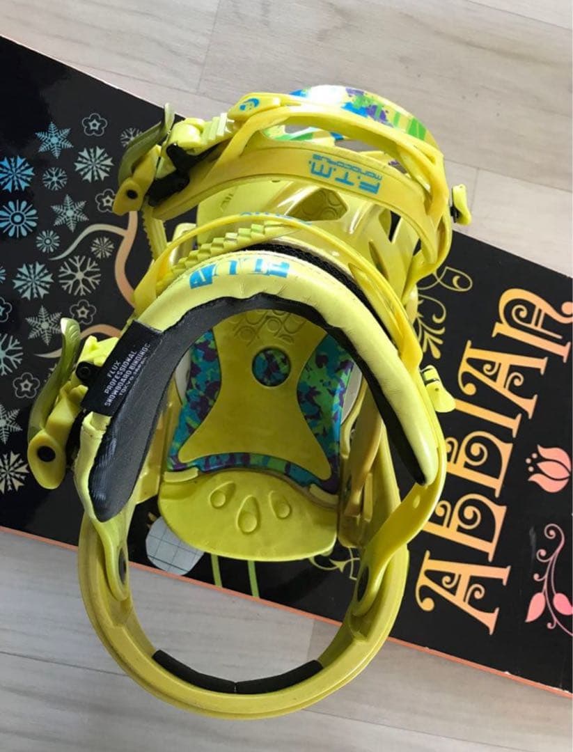 アライアンス スノーボード板 ビンディング、ケース付