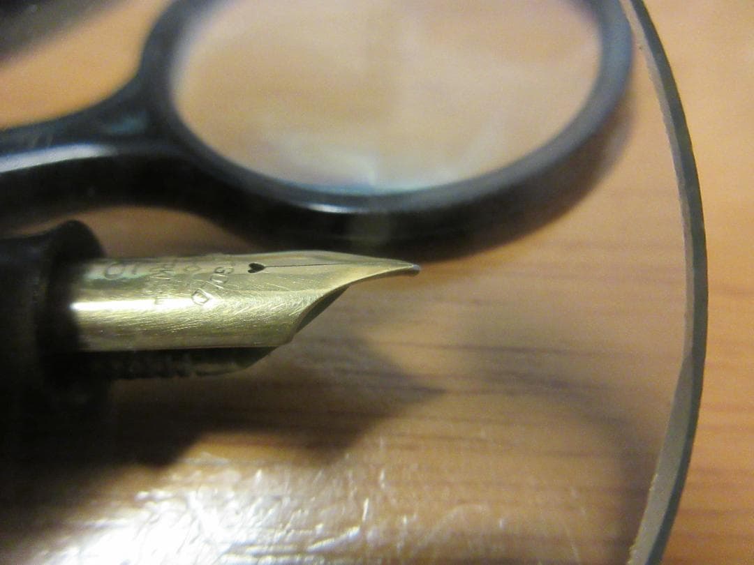 親子万年筆 レバーフィラー式 1.18mm規格 5号ニブ　大型