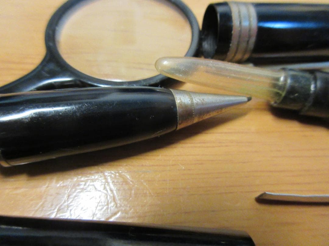 親子万年筆 レバーフィラー式 1.18mm規格 5号ニブ　大型