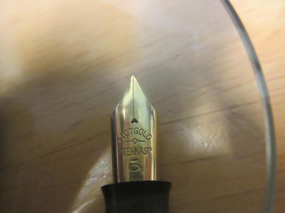 親子万年筆 レバーフィラー式 1.18mm規格 5号ニブ　大型