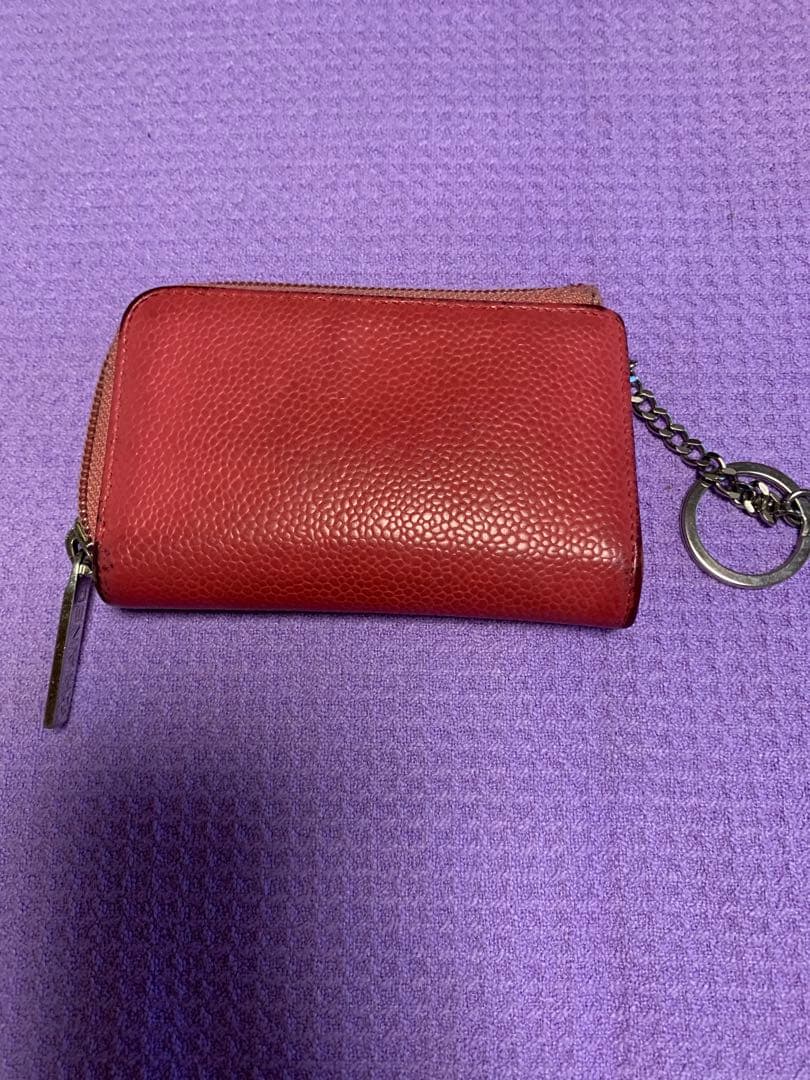 CHANEL レザーケース ピンク