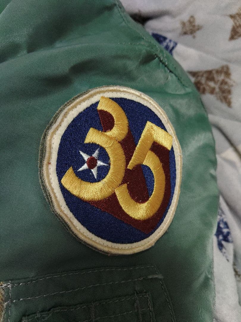 アビレックス MA-1 35周年記念 L〜XL相当 カスタムフライトジャケット