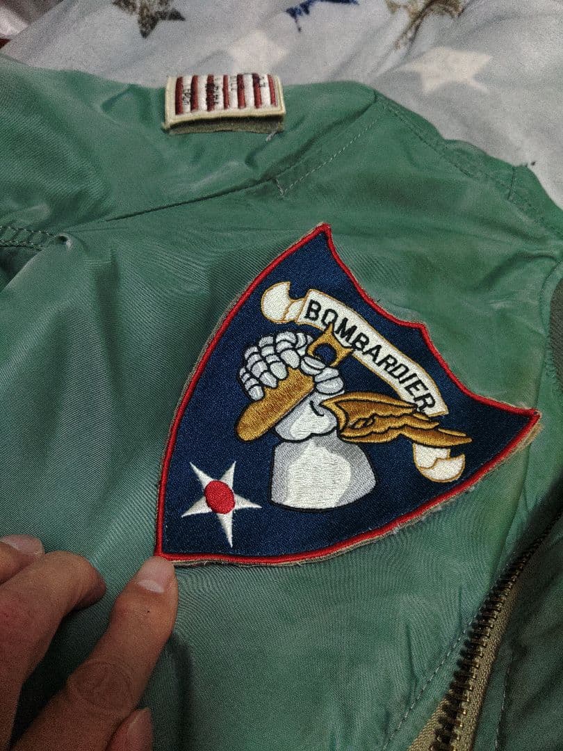 アビレックス MA-1 35周年記念 L〜XL相当 カスタムフライトジャケット