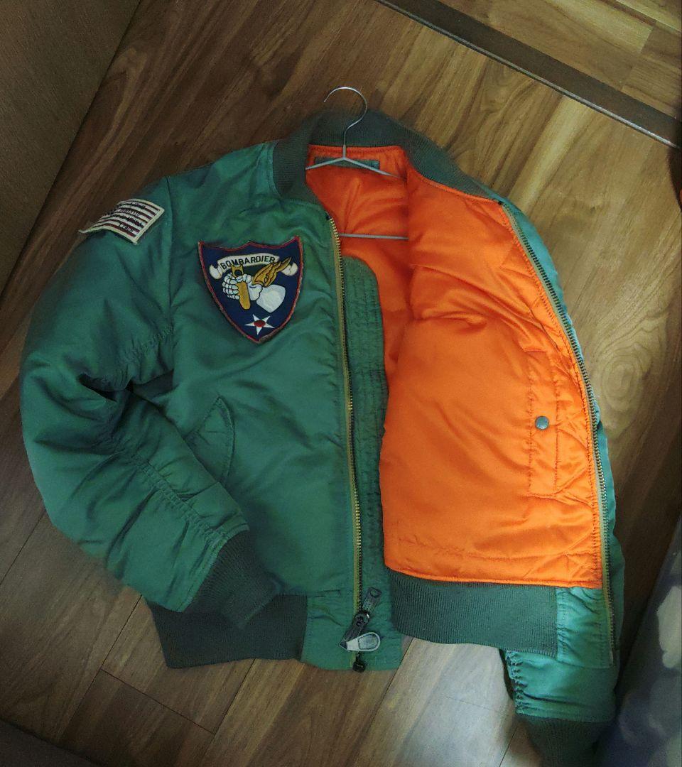 アビレックス MA-1 35周年記念 L〜XL相当 カスタムフライトジャケット