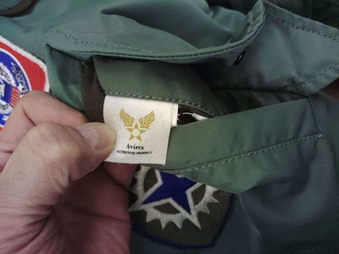 アビレックス MA-1 35周年記念 L〜XL相当 カスタムフライトジャケット