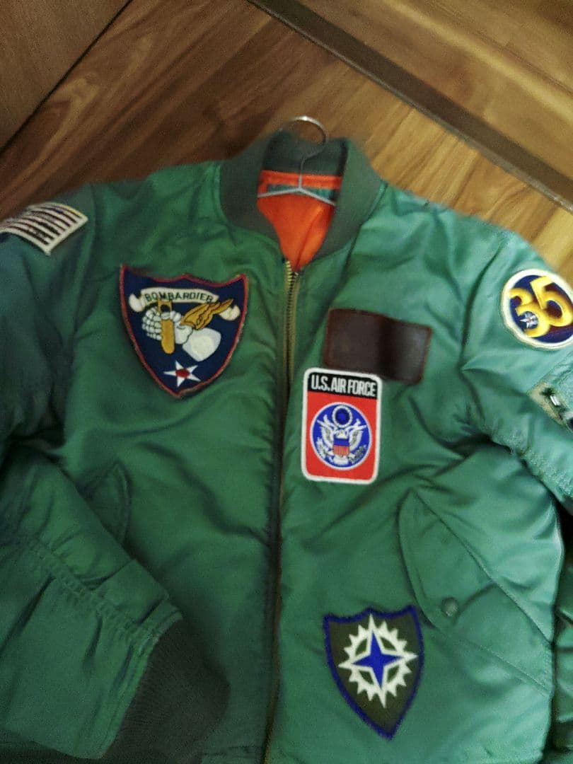 アビレックス MA-1 35周年記念 L〜XL相当 カスタムフライトジャケット