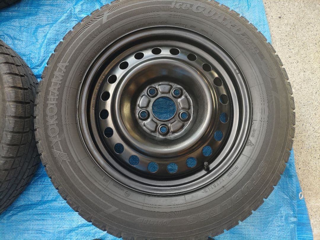 ホンダ　クロスロード純正鉄ホイール