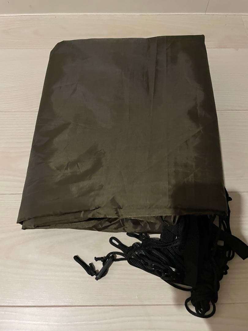 DD Tarp 4x4 コヨーテブラウン　5mロープ4本付き