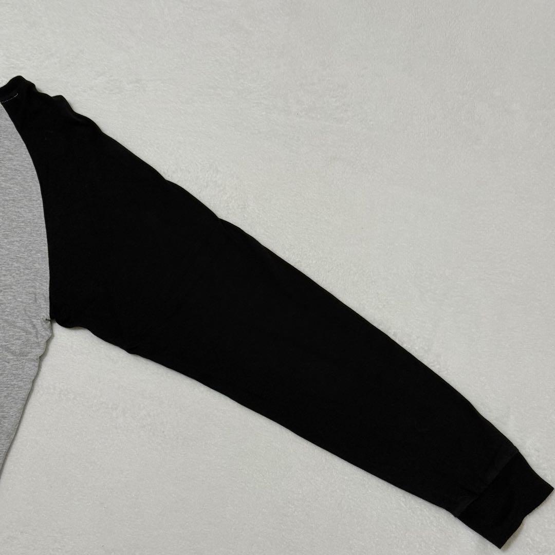 【stüssy】希少80s ラグランスリーブ　長袖カットソー　tシャツ　Lサイズ