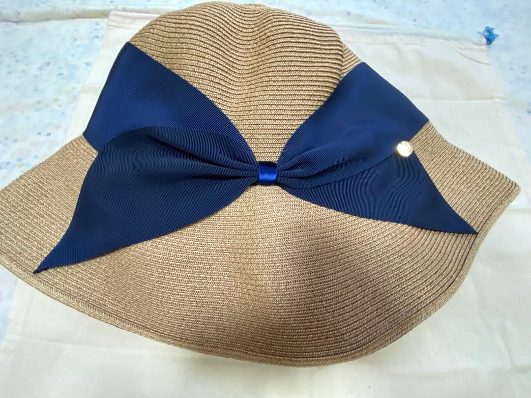 タグ付き新品　Athena New York リサコ　 ネイビー　リボン