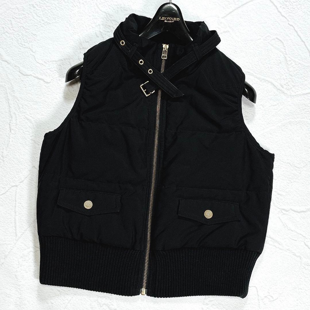 美品✨バーバリーブルーレーベル ダウンベスト 中綿 ノバチェック ホースロゴ刺繍