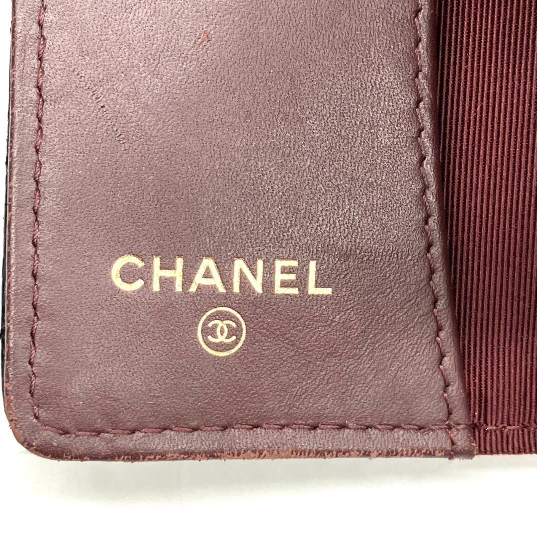 CHANEL ブラック キーケース キルティング