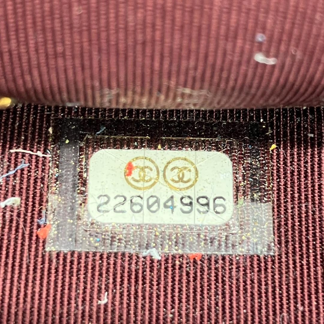 CHANEL ブラック キーケース キルティング