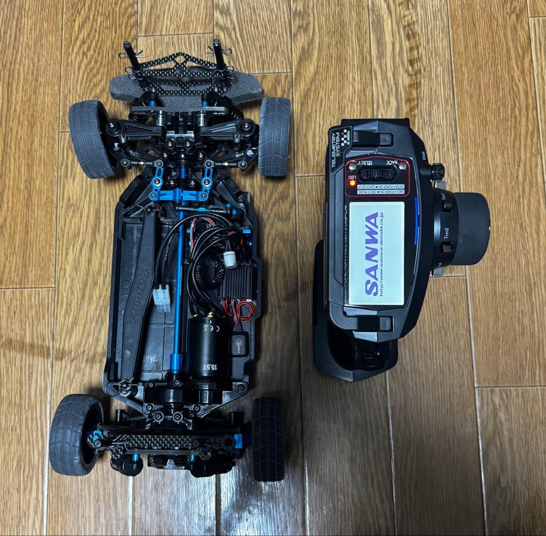 タミヤ TT-02 & サンワ プロポ MT-44 セット！