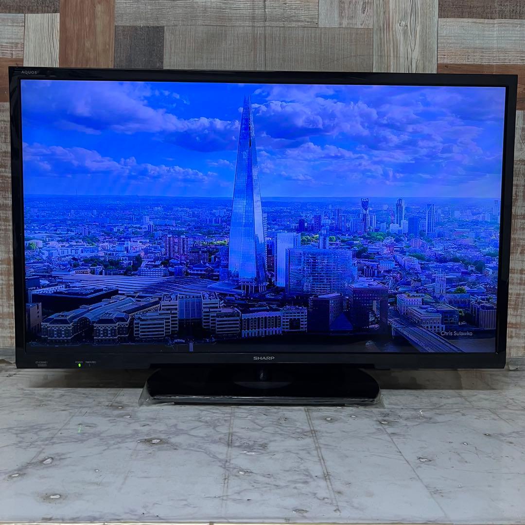 即日受渡❣️全国送料込シャープ 32V型AQUOS液晶TV音声クッキリモード搭載