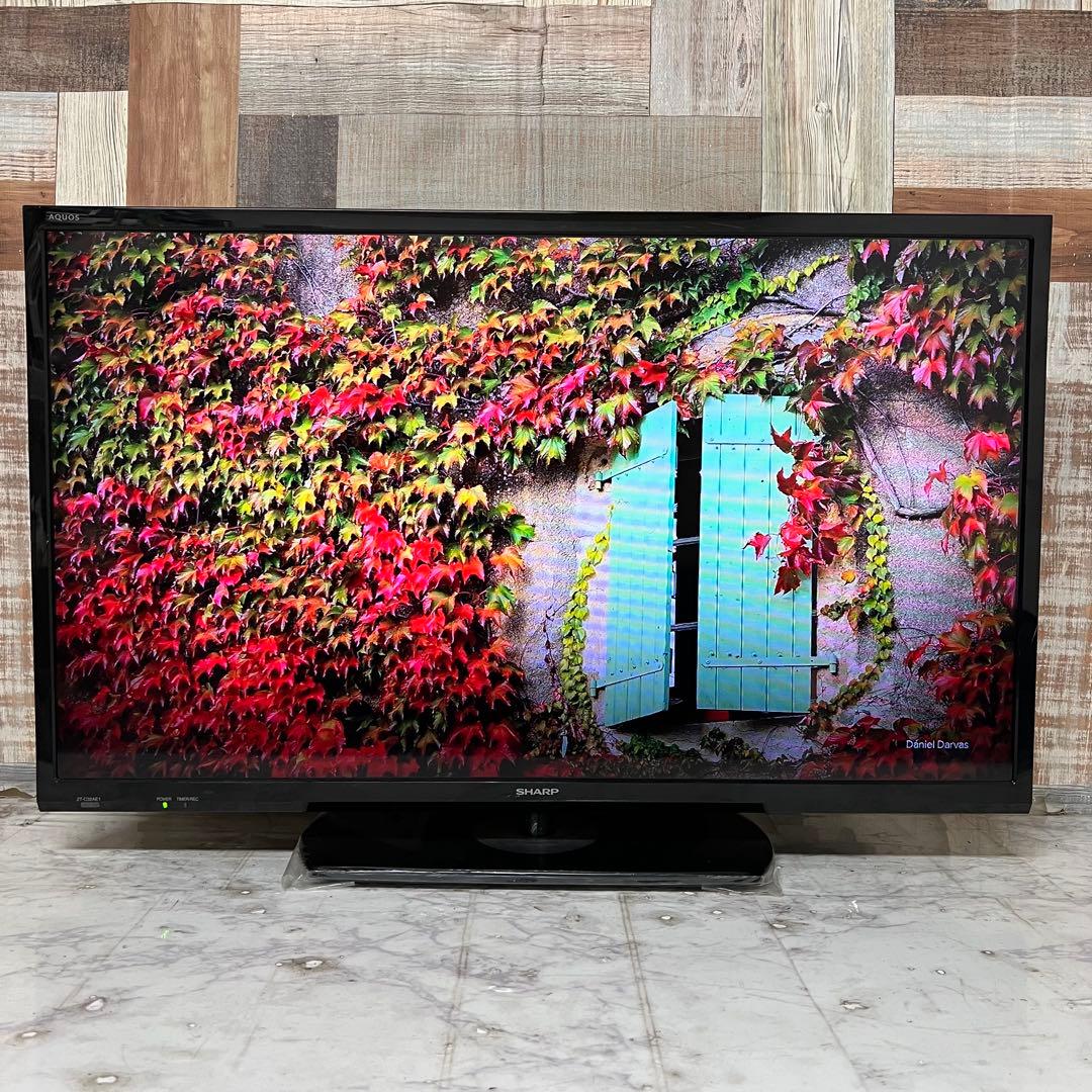 即日受渡❣️全国送料込シャープ 32V型AQUOS液晶TV音声クッキリモード搭載