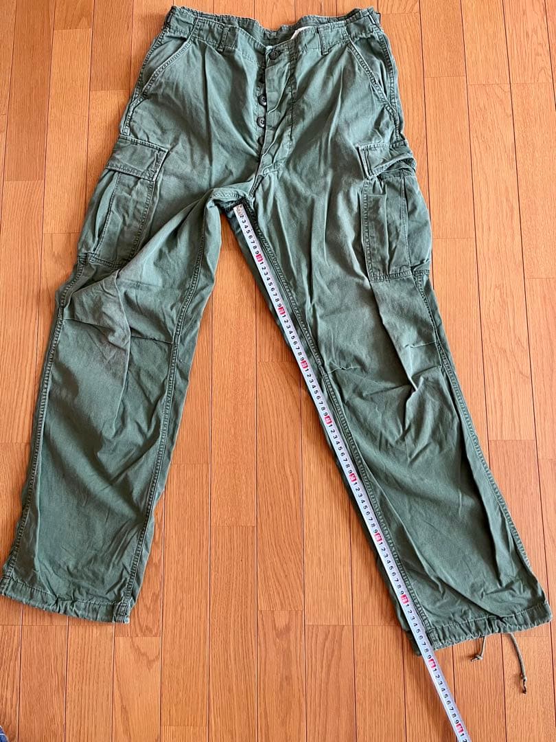 '67 ジャングルファティーグ Pantsノンリップ3rd U.S.ARMY