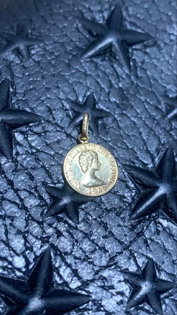 K18YG ペンダントトップ10mm【1/30 20時迄の出品】