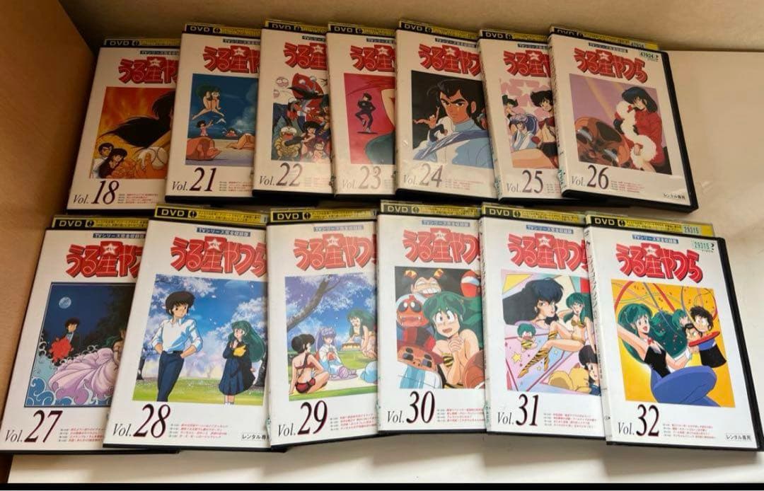 うる星やつら　DVD レンタルアップ　まとめ売り