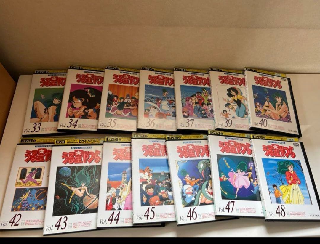 うる星やつら　DVD レンタルアップ　まとめ売り