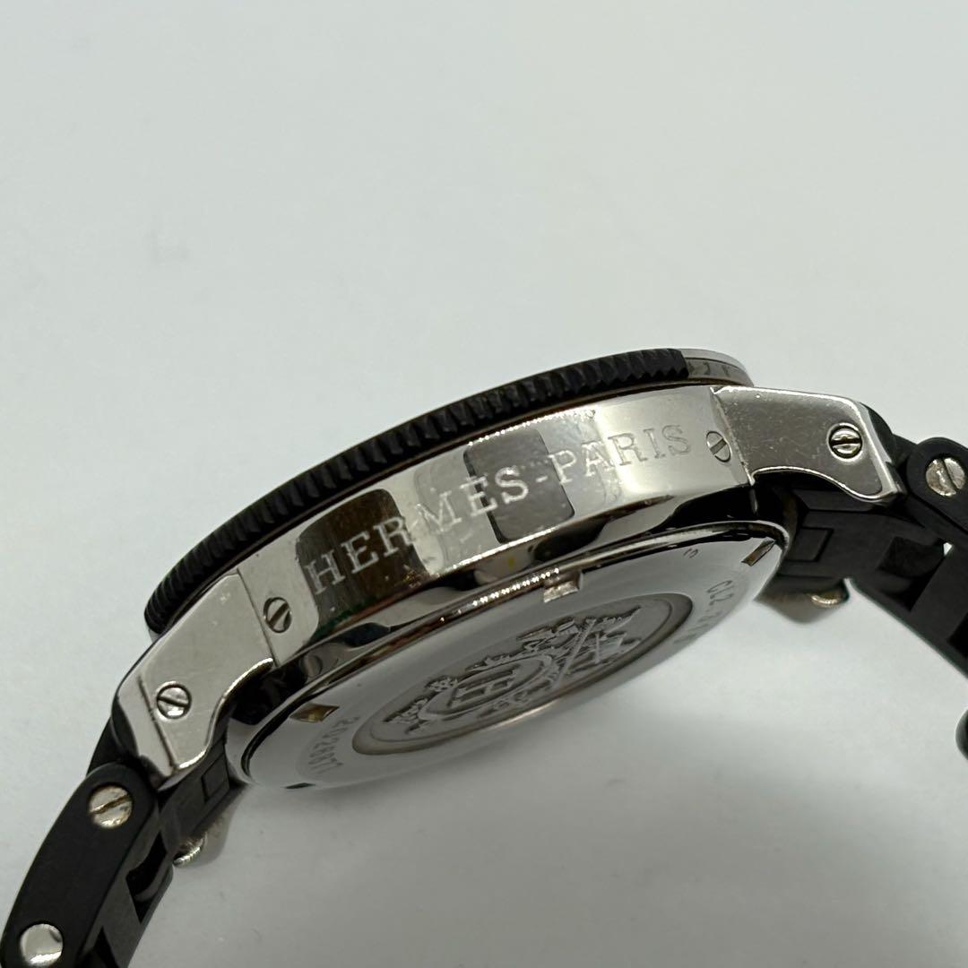 【稼働】エルメス クリッパー クロノグラフ CL2.310 ブラック文字盤