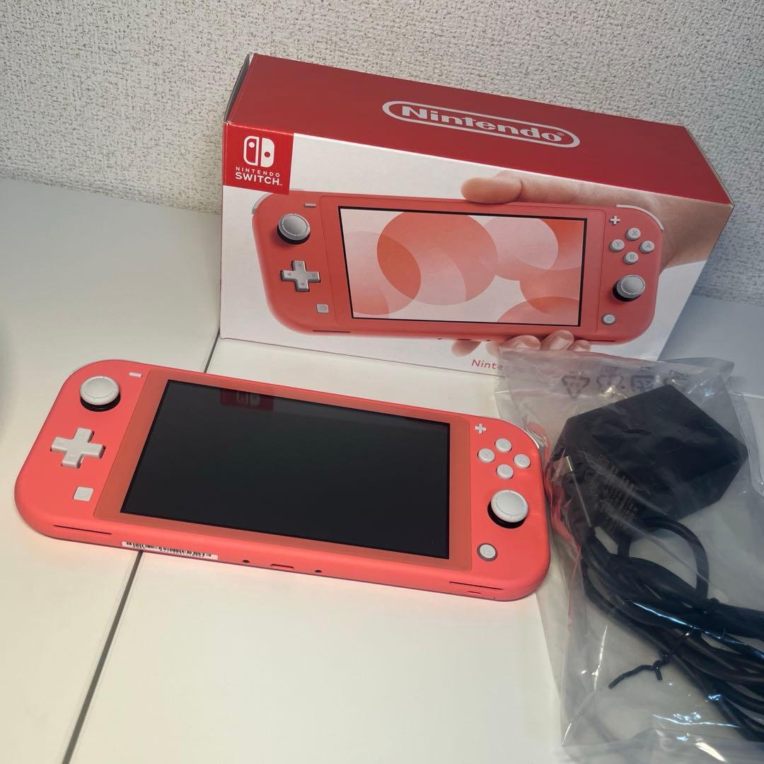 switch lite　ピンク