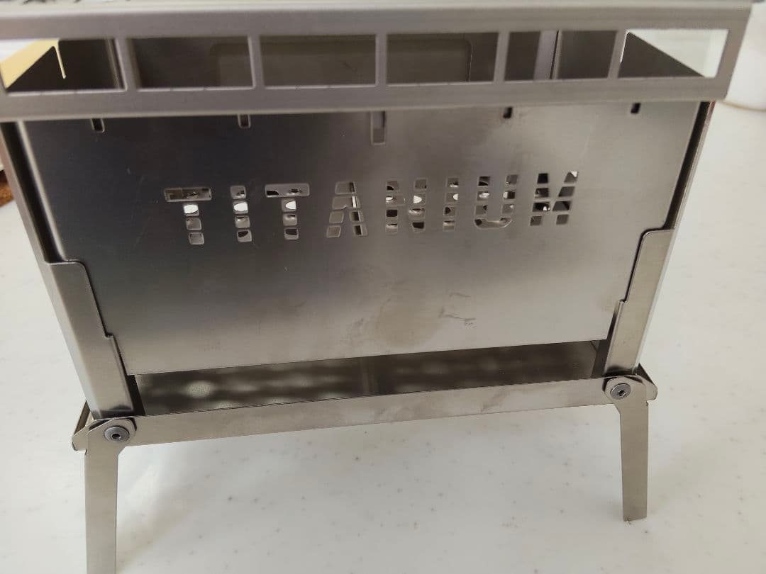 笑's Mr.B-6 All Titanium Grill plate setⅡ