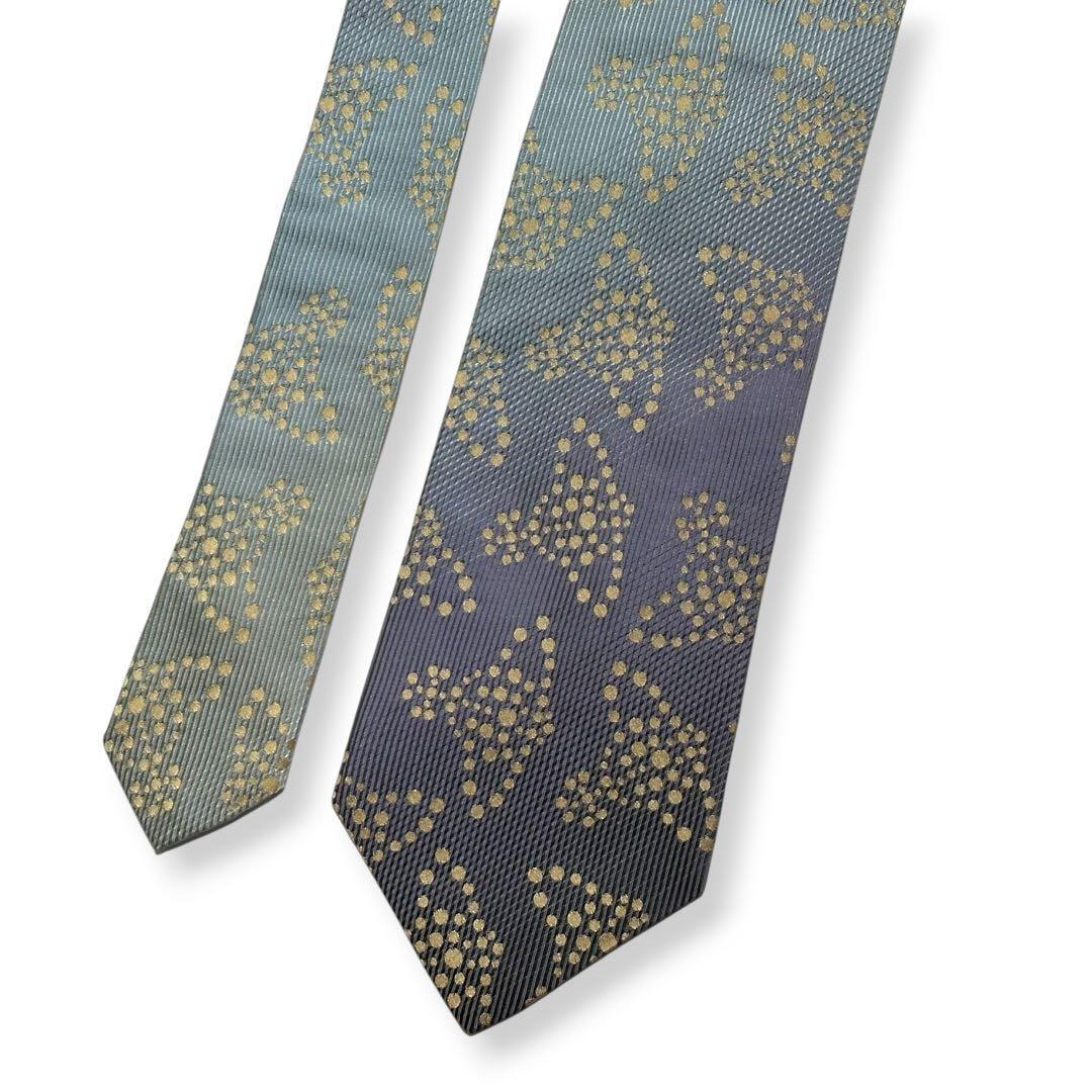 美品✨Vivienne Westwood ネクタイ　オーブ　光沢感　【E】