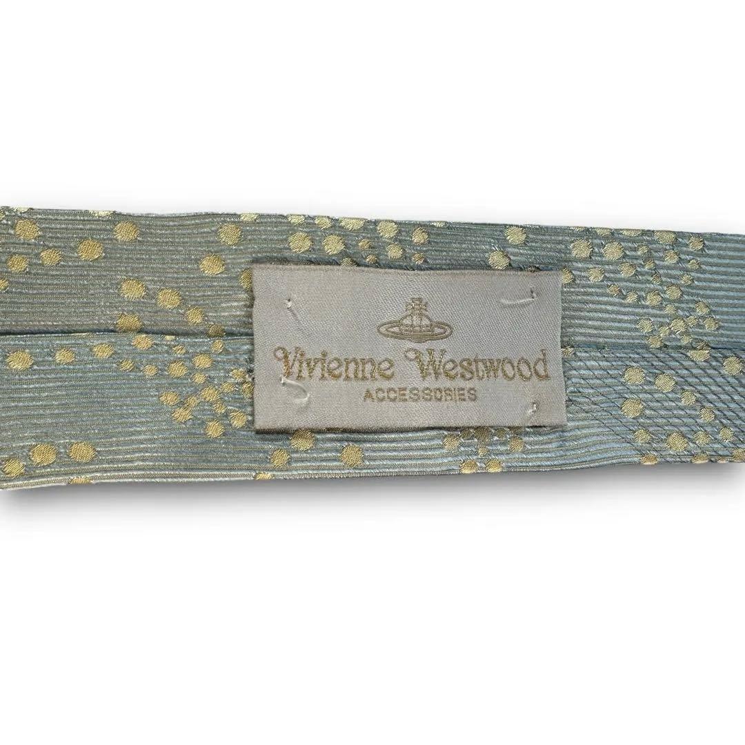 美品✨Vivienne Westwood ネクタイ　オーブ　光沢感　【E】