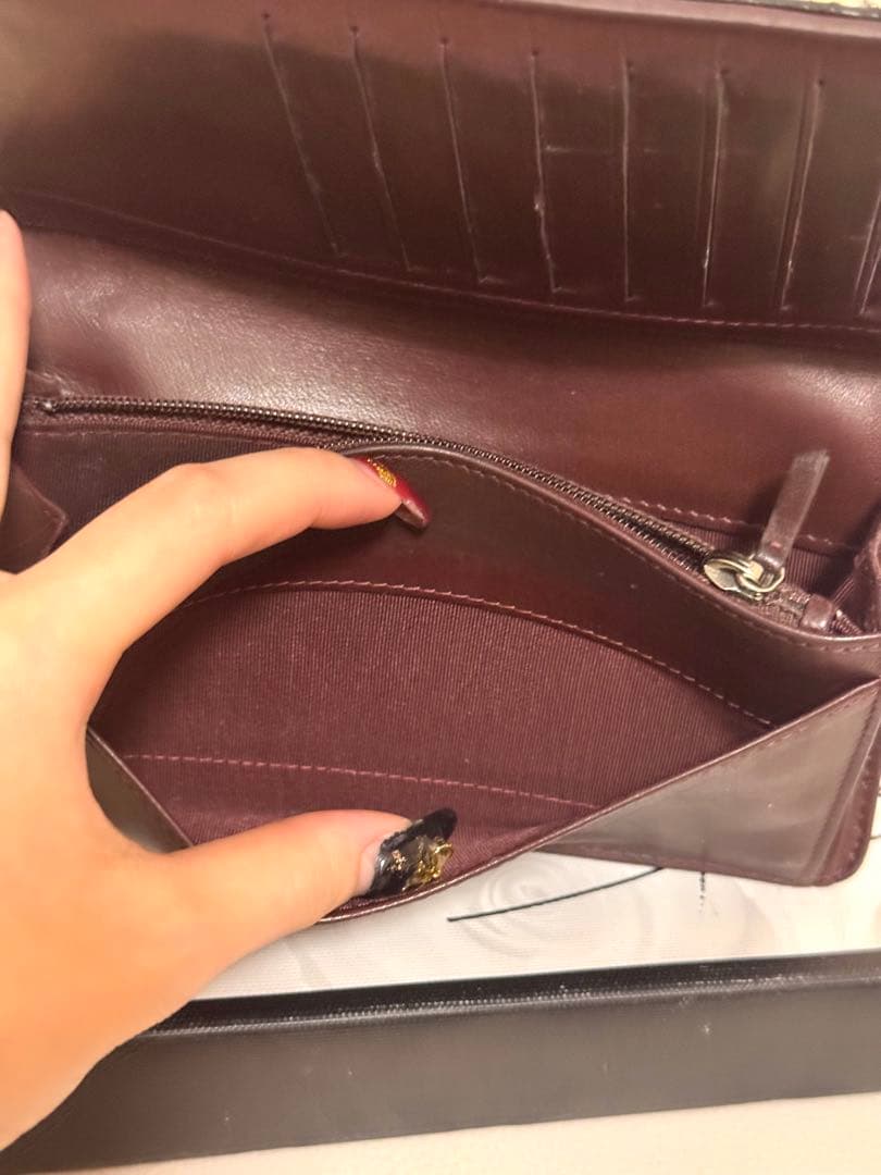 美品✨️CHANEL シャネルマトラッセラムスキン長財布✨️②