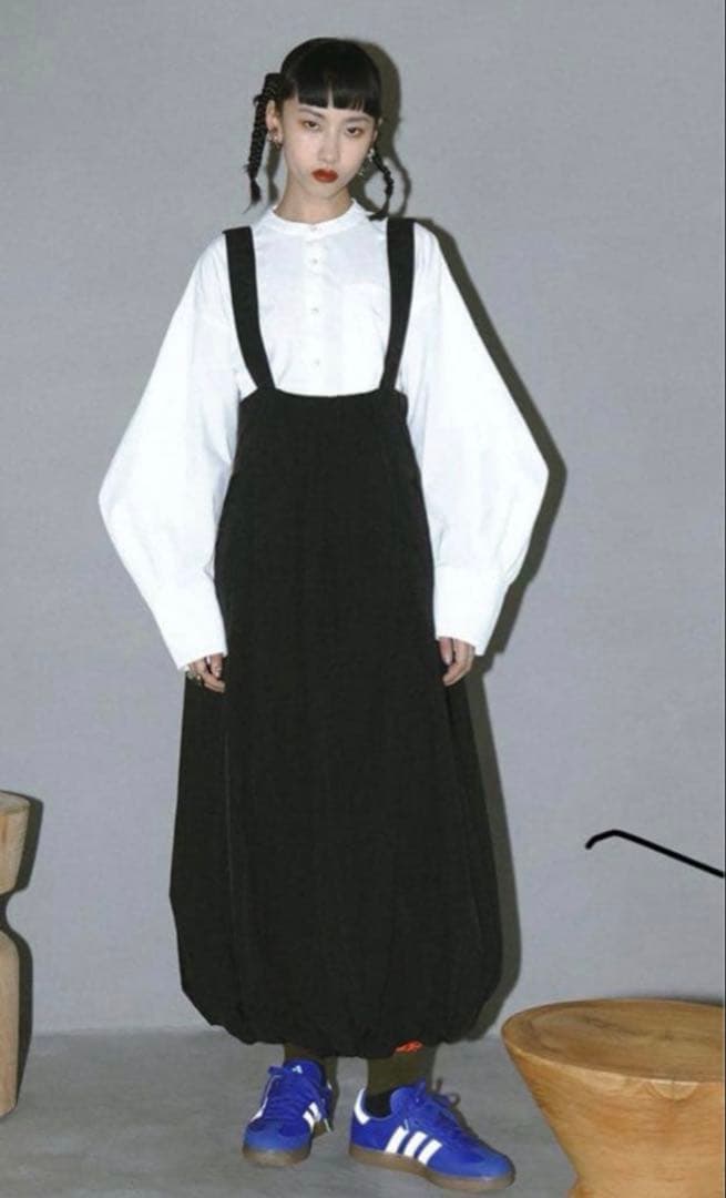 美品 OMMO QUILTING BALLOON OP ブラック