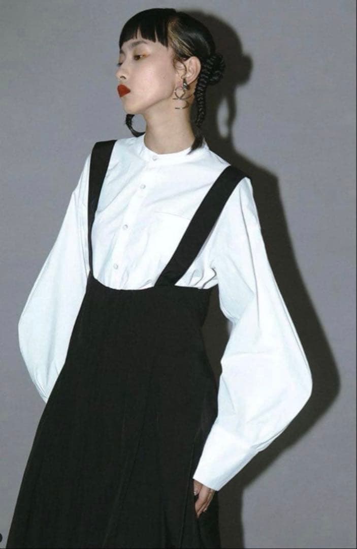 美品 OMMO QUILTING BALLOON OP ブラック