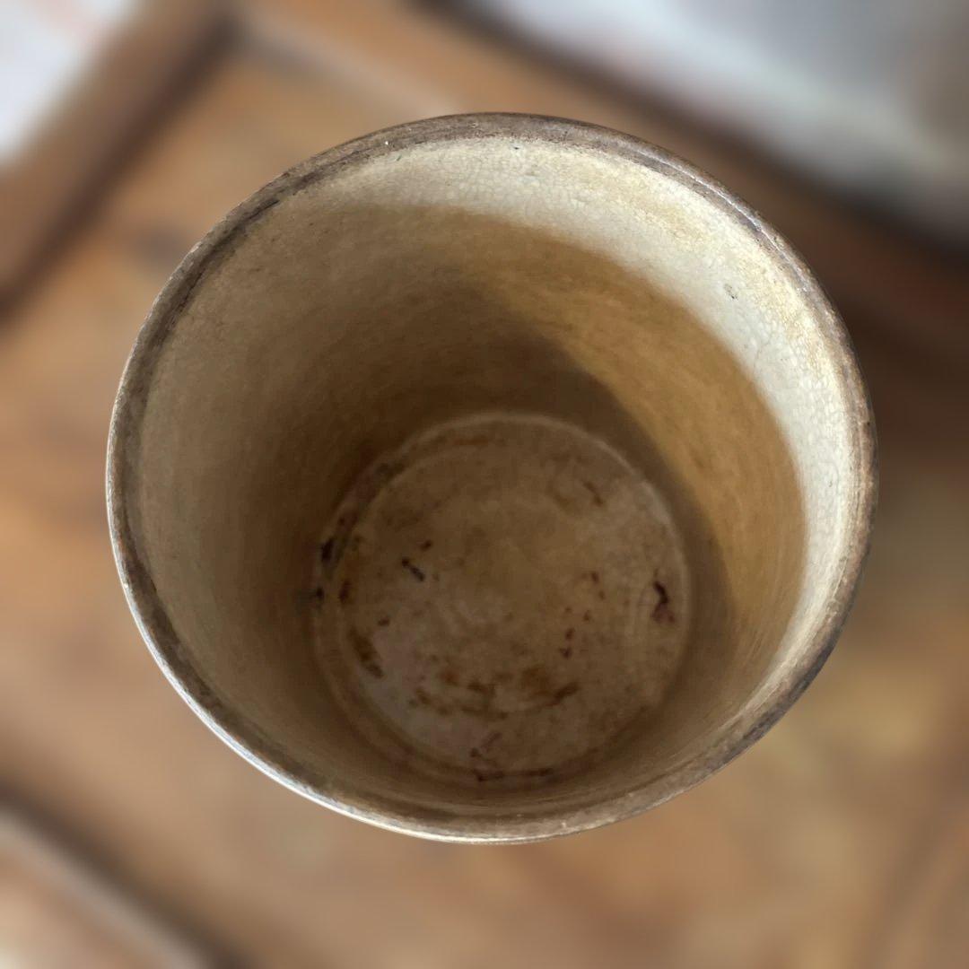 アンティーク　キャニスター　花　フランス