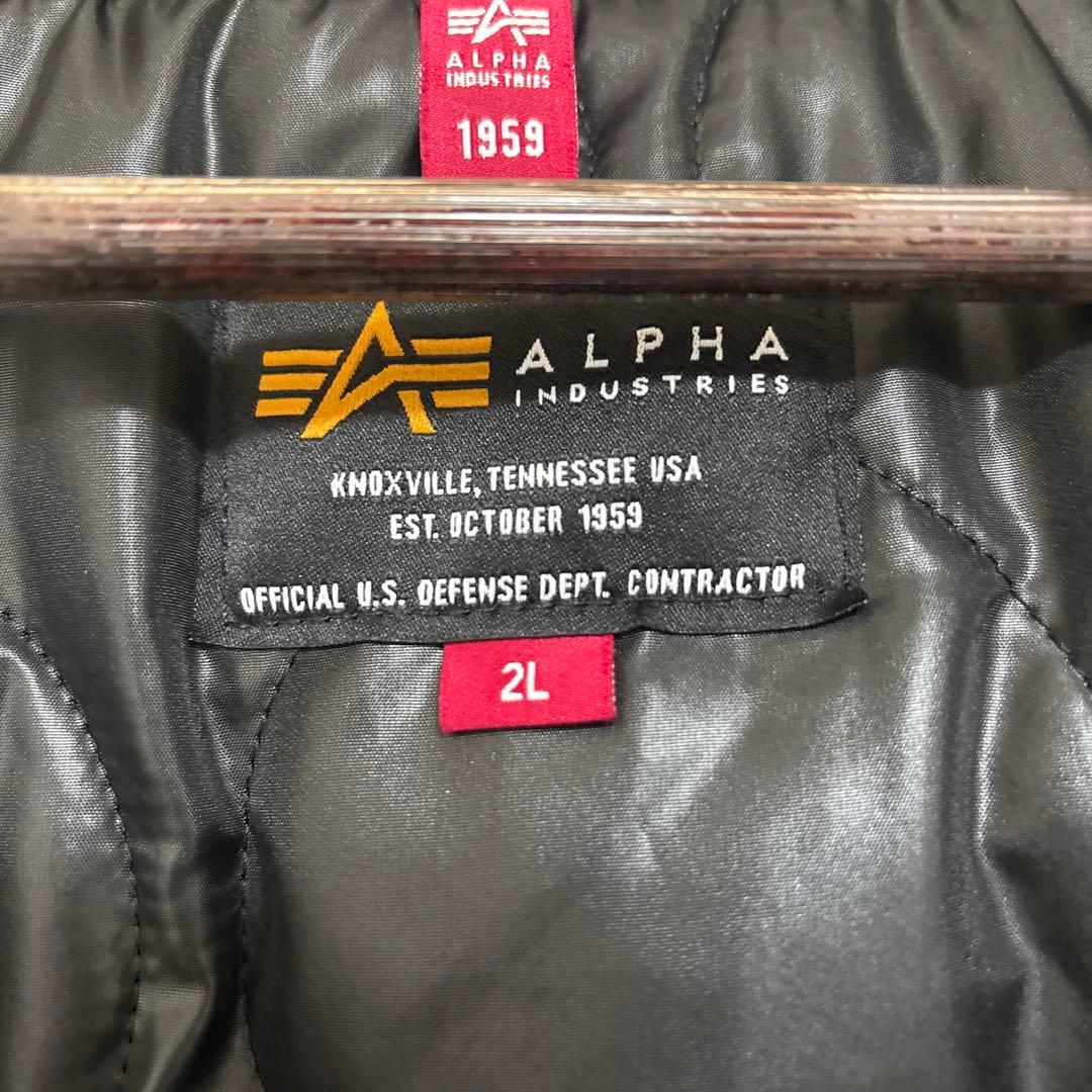 アルファインダストリー ネイビー MA-1 フライトジャケット