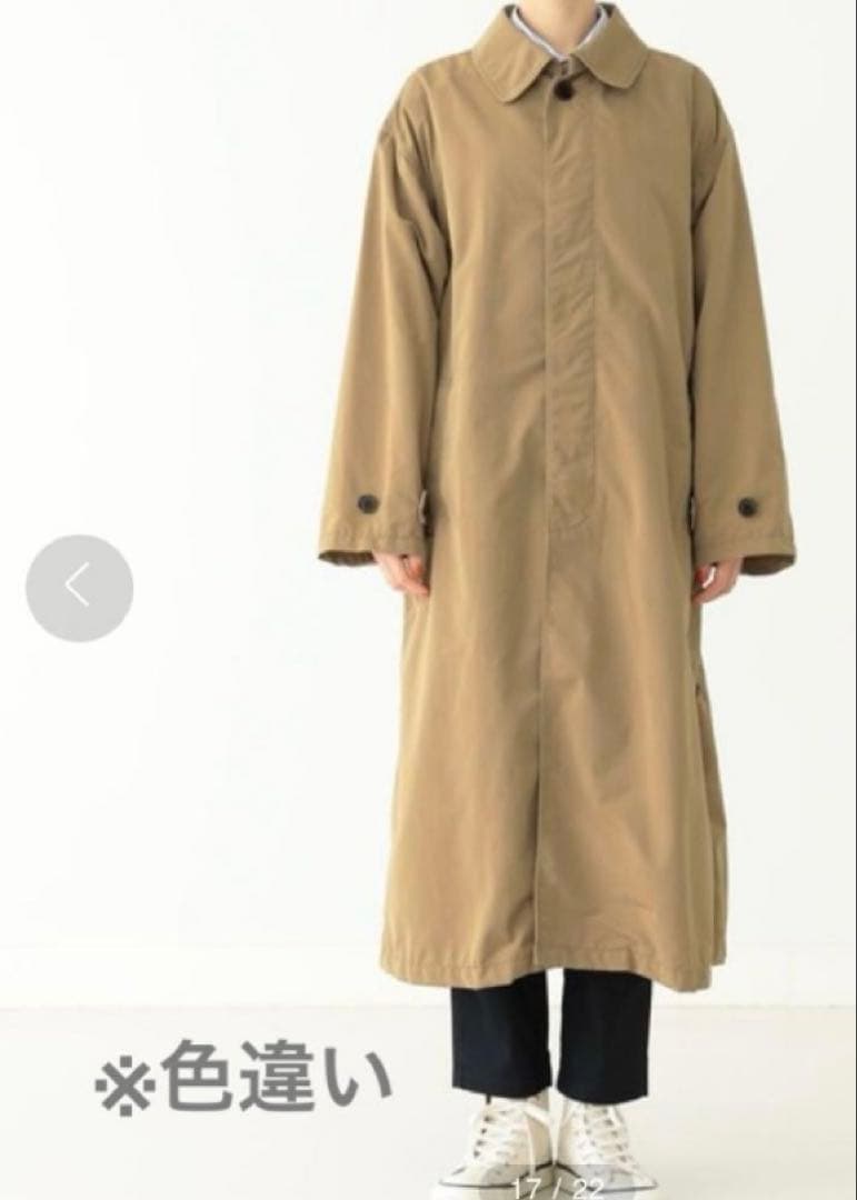 アレ様☆BEAMS BOY ビームスボーイ　ソロテックス ステンカラー コート