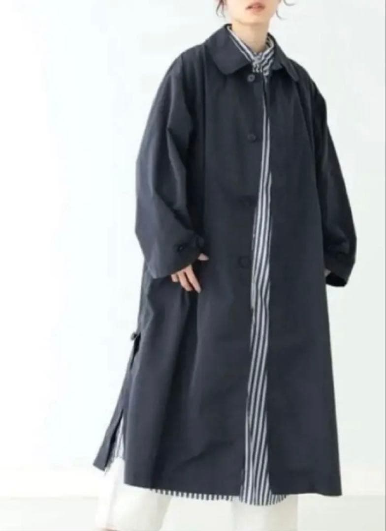 アレ様☆BEAMS BOY ビームスボーイ　ソロテックス ステンカラー コート