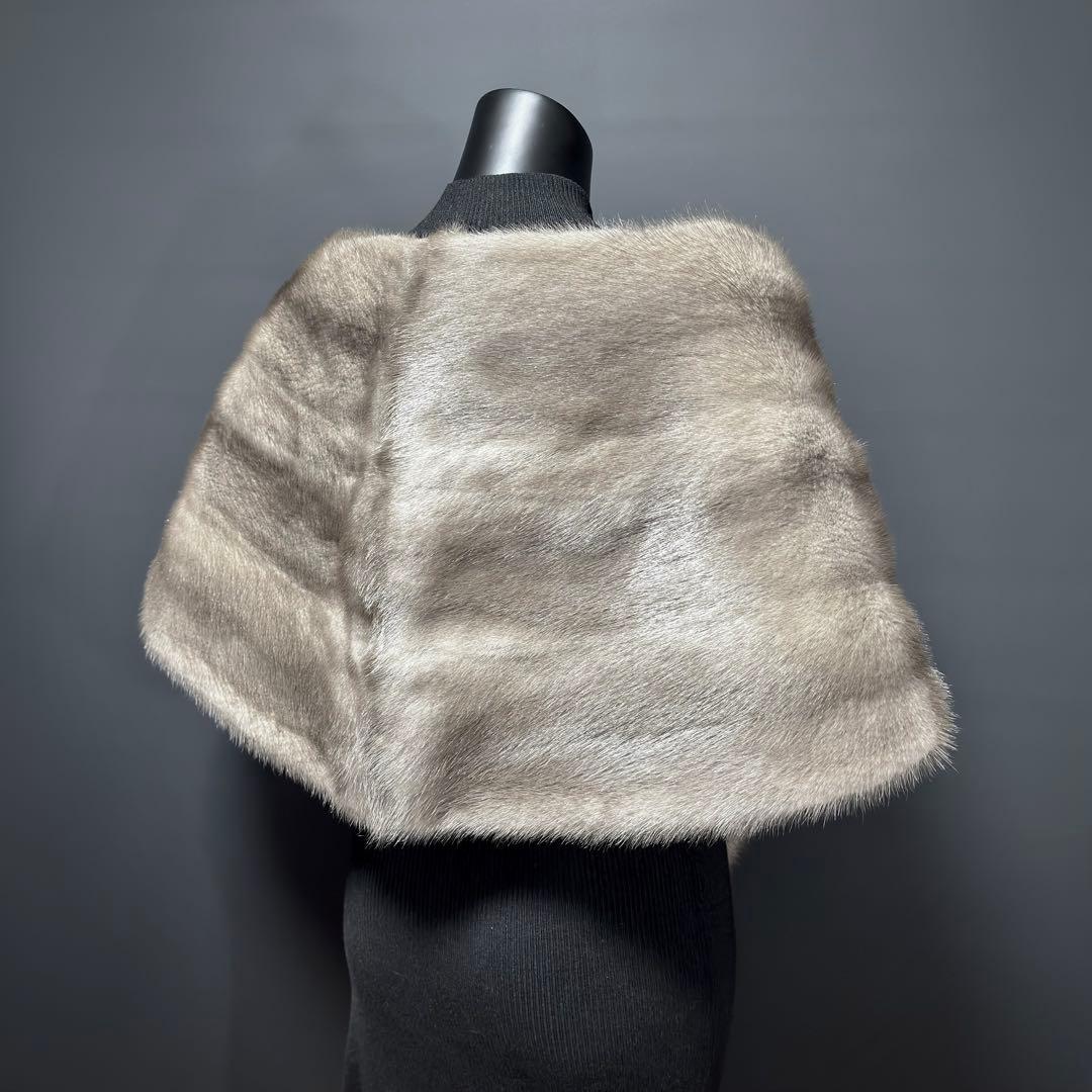 【稀少】Blue Iris Mink ミンクショール ブルーアイリス ナチュラル