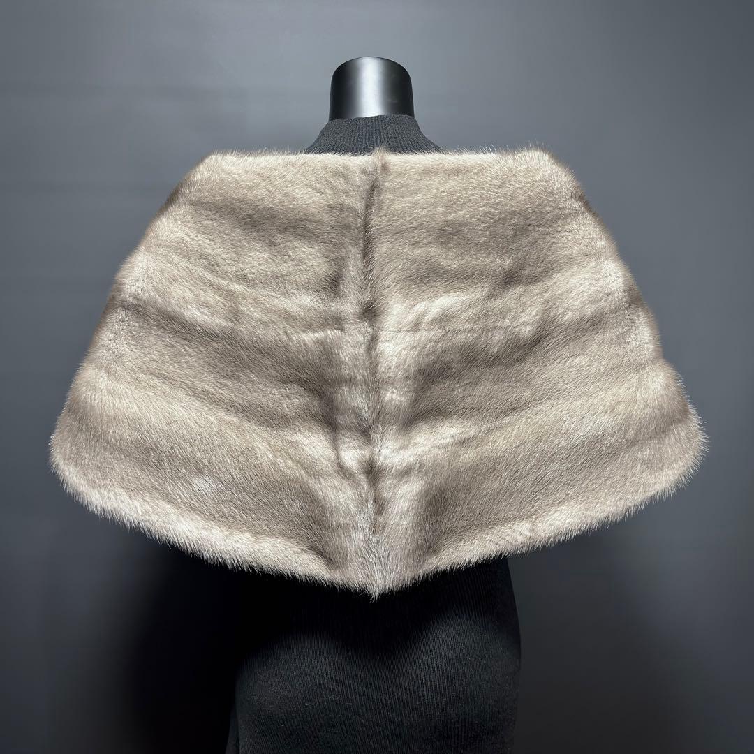 【稀少】Blue Iris Mink ミンクショール ブルーアイリス ナチュラル