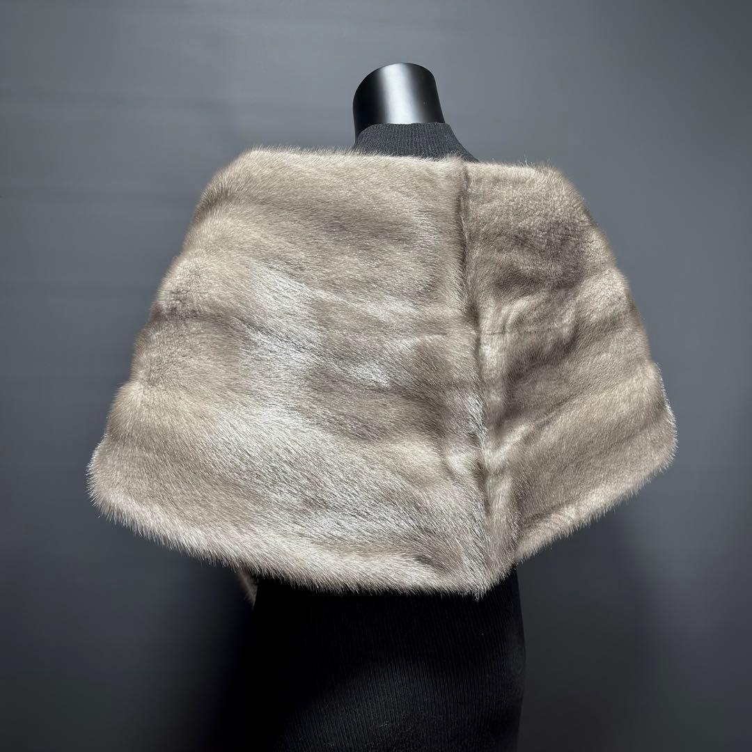 【稀少】Blue Iris Mink ミンクショール ブルーアイリス ナチュラル