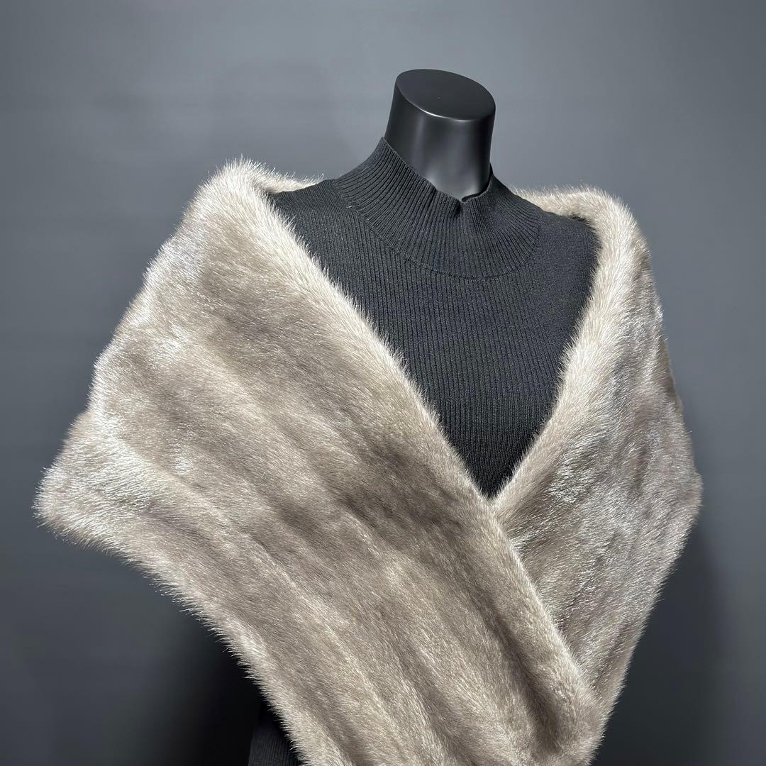 【稀少】Blue Iris Mink ミンクショール ブルーアイリス ナチュラル