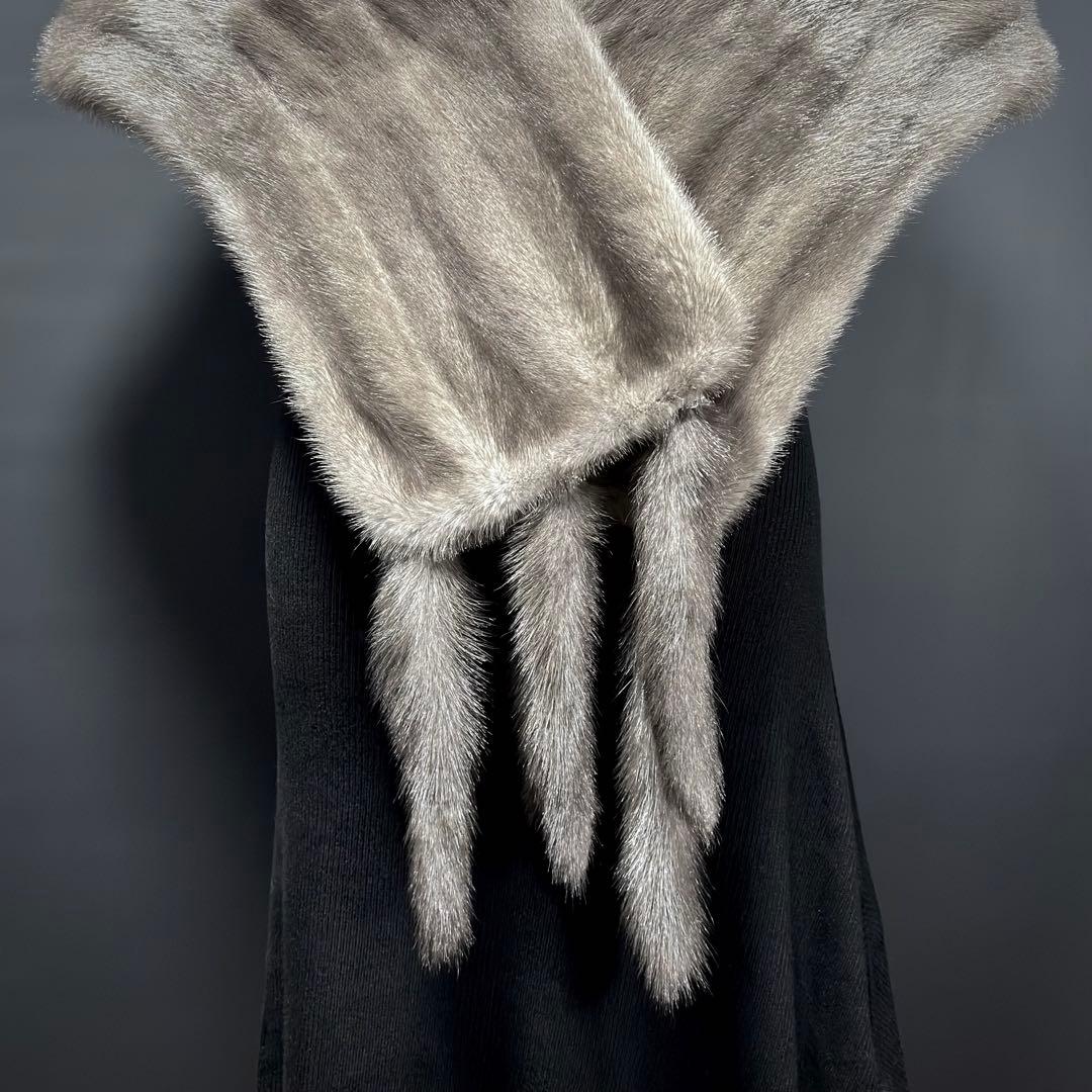 【稀少】Blue Iris Mink ミンクショール ブルーアイリス ナチュラル