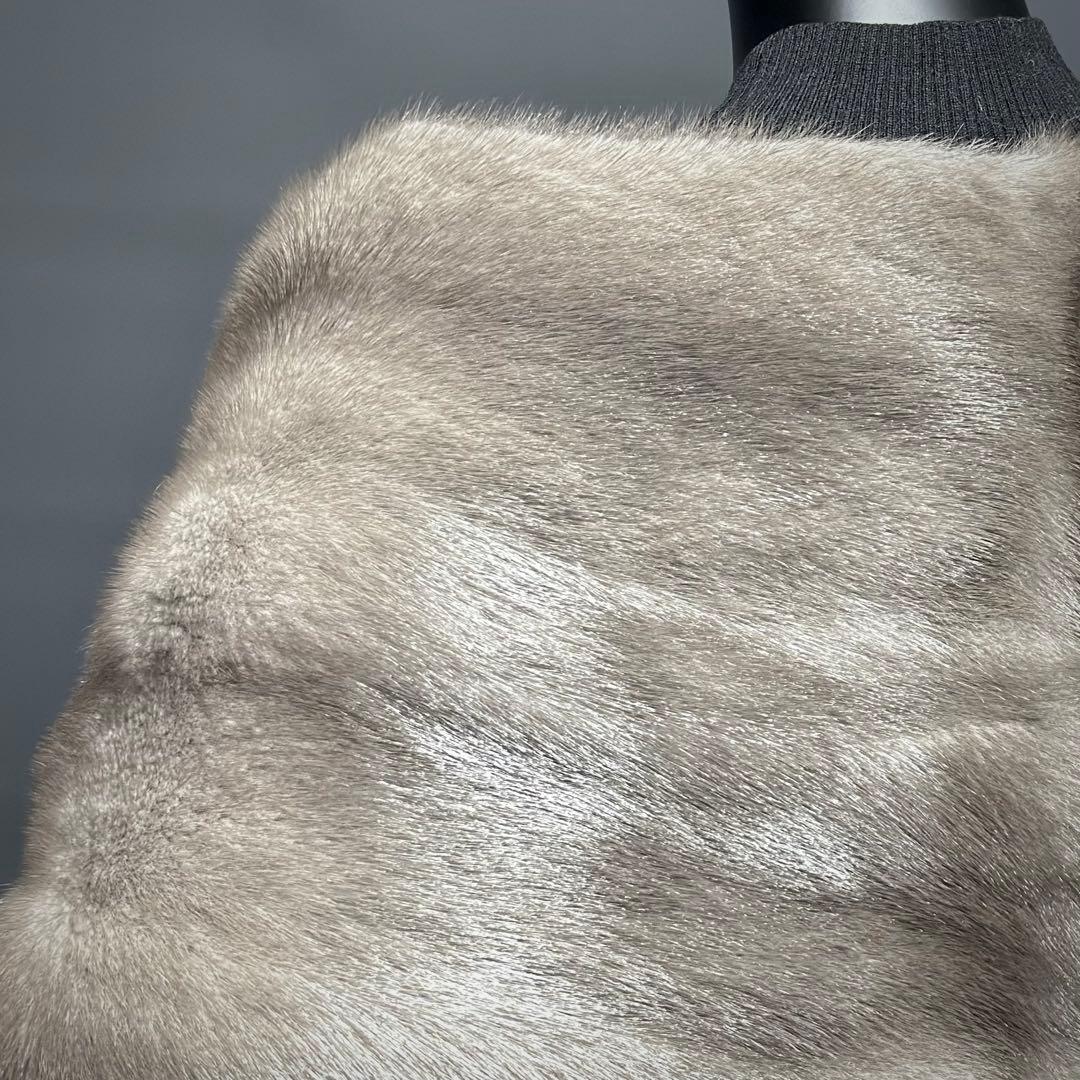 【稀少】Blue Iris Mink ミンクショール ブルーアイリス ナチュラル