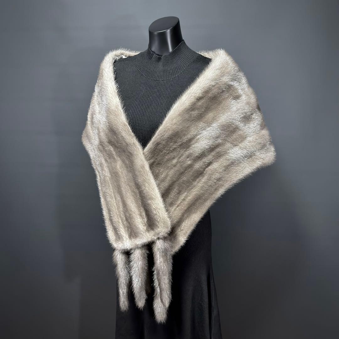 【稀少】Blue Iris Mink ミンクショール ブルーアイリス ナチュラル