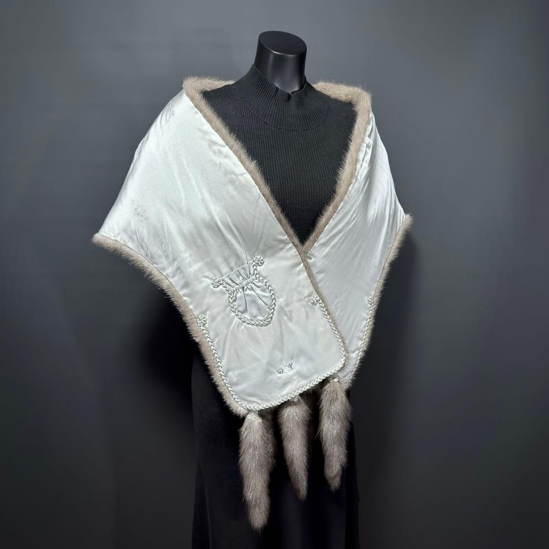 【稀少】Blue Iris Mink ミンクショール ブルーアイリス ナチュラル